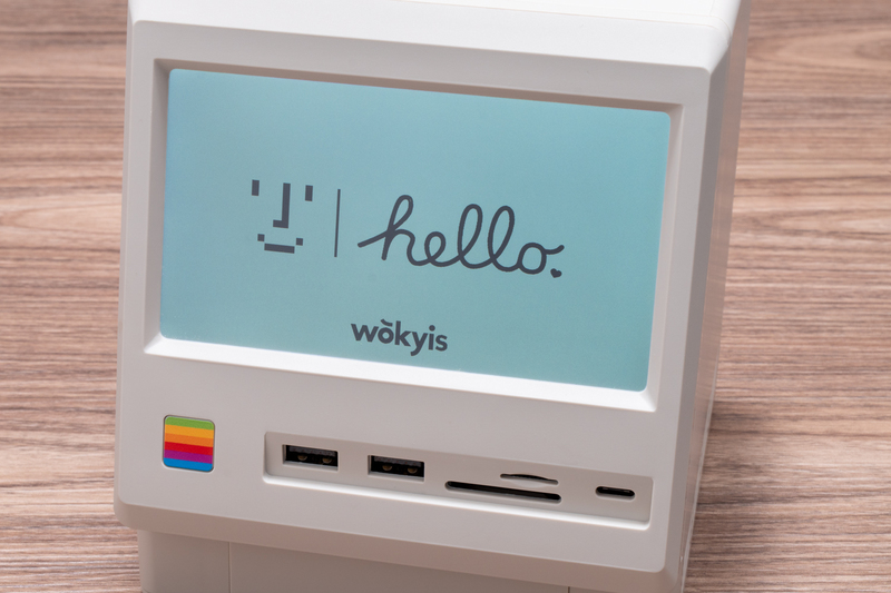 WOKYIS Mac mini レトロ ドッキングステーション Wokyis、Mac mini (2024)用Macintosh Plus風ドック「The Retro Docking