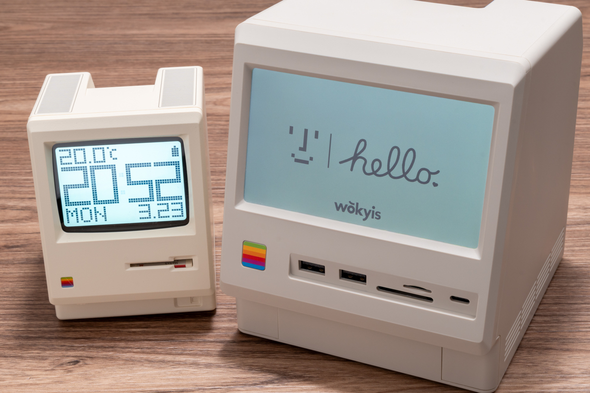 【希少】レトロMac 接続・復活フルセット ASCII.jp：【鉄板＆旬パーツ】Mac miniが初代Mac風になるドッキング