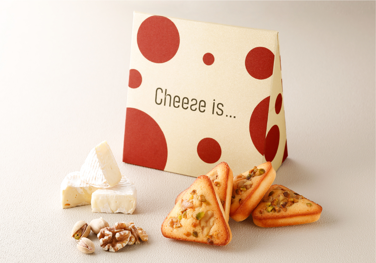 「Cheese is...」のチーズフィナンシェ　ナッツ