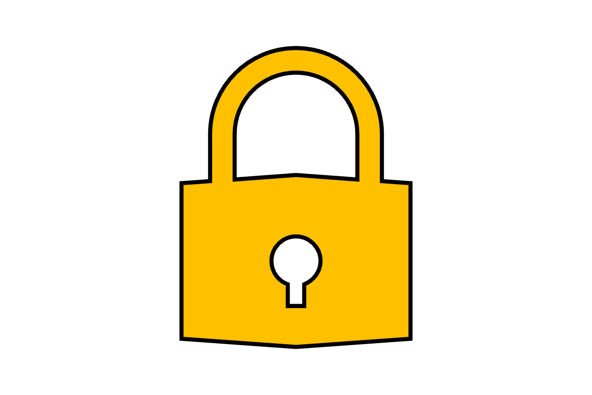 南京錠のイラスト