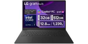 16インチで約1.2kg。32GB＆最大22時間駆動のLG gram Pro 16が33％オフ