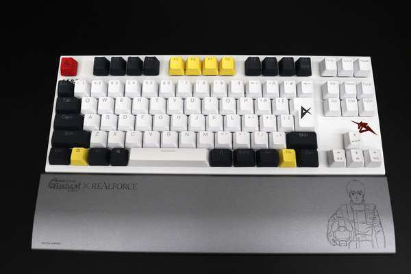 REALFORCE × 機動戦士ガンダム 逆襲のシャア GX1 Plus νガンダムモデル