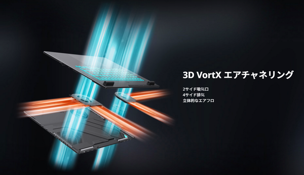 16型AIゲーミングノートPC「GAMING A16 5VHP3JP893SH」