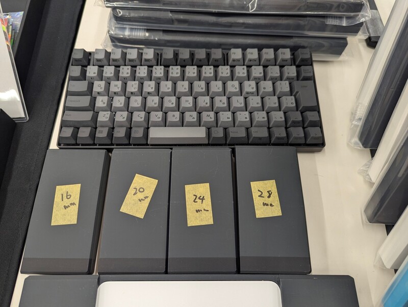 ここは自作キーボード好きの理想郷か？どれもこれも全部欲しくなる