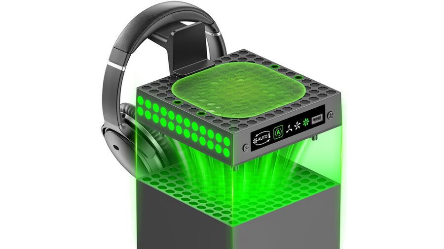 Xbox Series Xが快適に！静音＆強力な専用冷却ファンでゲーム体験をレベルアップ