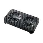 外付けHDD・NASの熱対策に｜静音×USB駆動の小型クーラーが便利