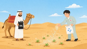 中東と日本の農業のいい関係。石油から植物へ変わるポリマーの話