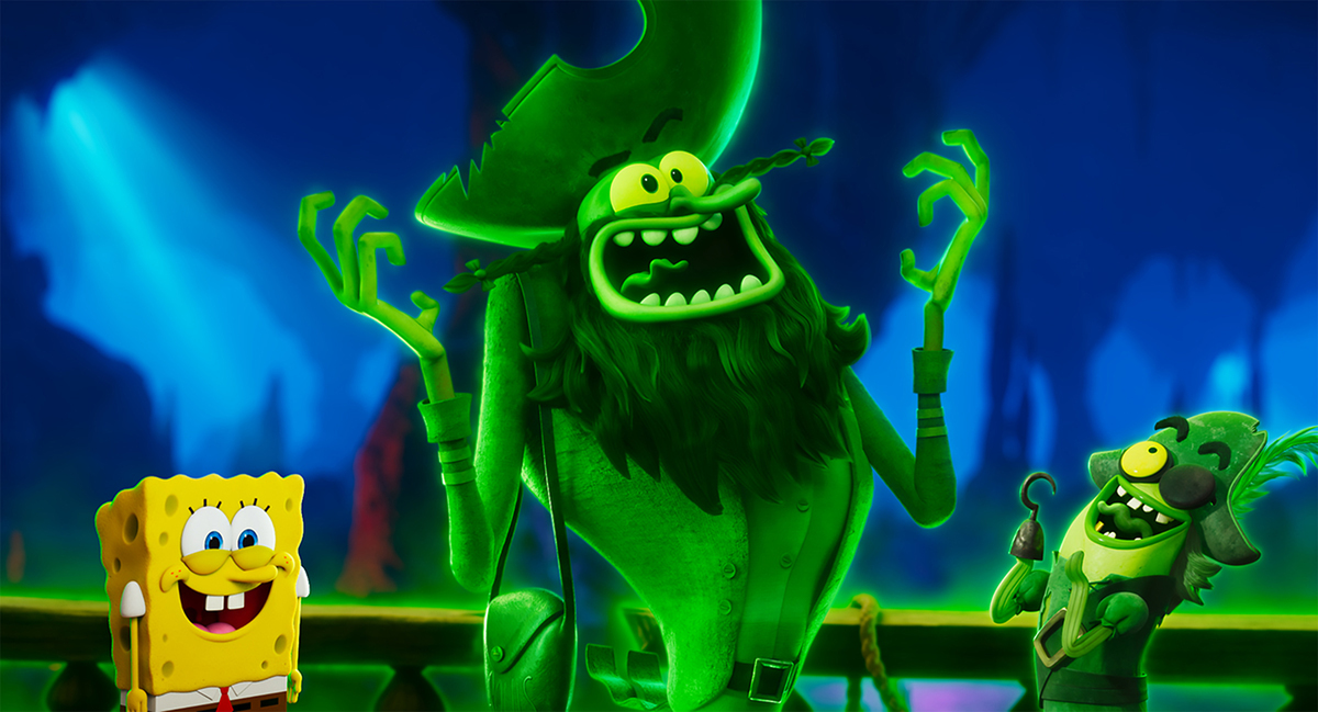 『劇場版スポンジ・ボブ 呪われた海賊と大冒険だワワワワワ！』