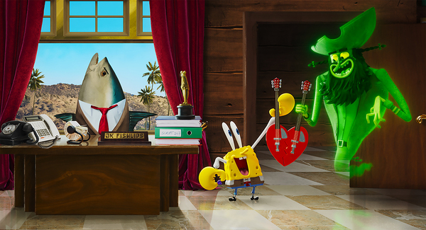 『劇場版スポンジ・ボブ 呪われた海賊と大冒険だワワワワワ！』