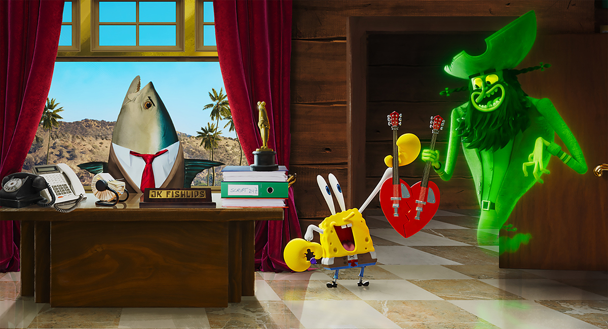 『劇場版スポンジ・ボブ 呪われた海賊と大冒険だワワワワワ！』