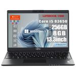 【整備済み品】 富士通 ノートパソコン LIFEBOOK U939 超軽量 薄型 ノートPC ■Win11搭載 / MS Office H&B 2019 / FHD(1920x1080)/第八世代 Core i5-8265U/8GBメモリ/SSD 256GB/Webカメラ内蔵/13.3インチ