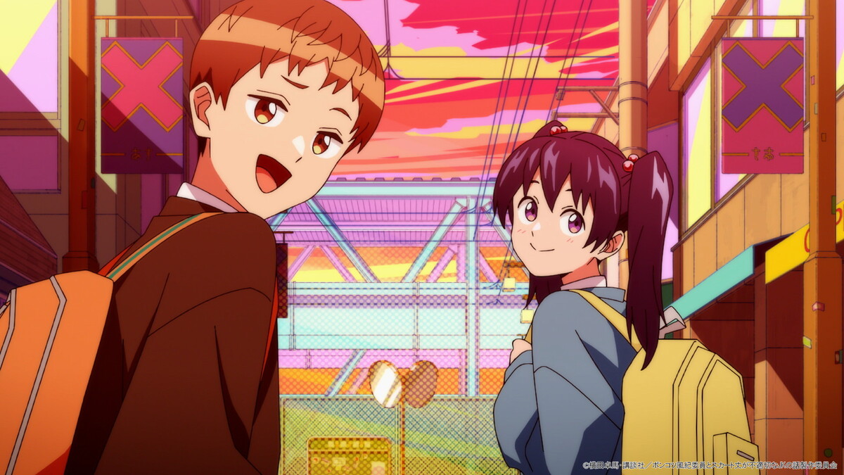 『ポンコツ風紀委員とスカート丈が不適切なJKの話』