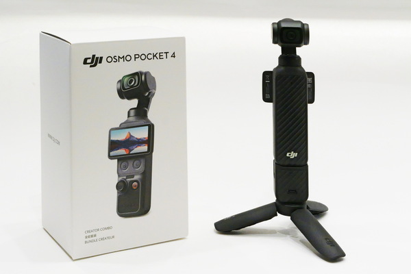 DJIが「Osmo Pocket 4」発表