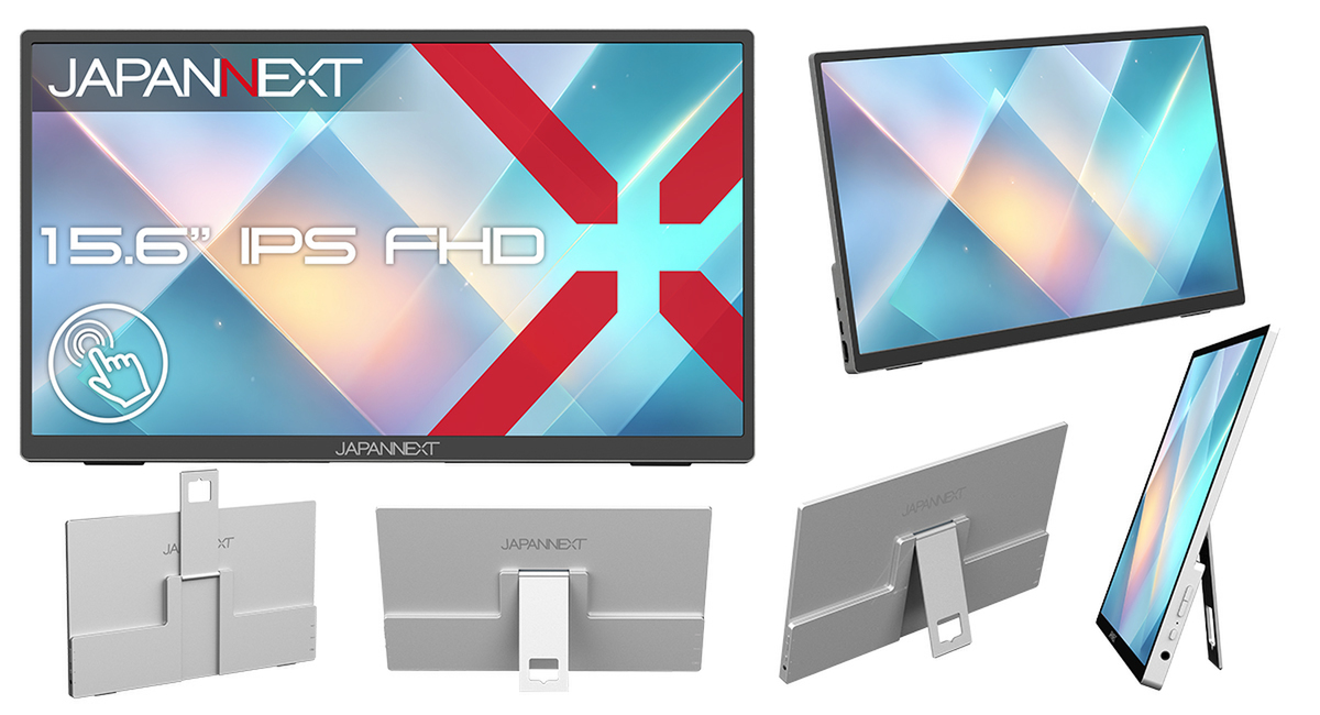ASCII.jp：【10点タッチ対応】JAPANNEXTの15.6型フルHDモバイル
