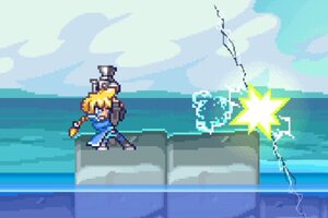 『ぼくらのキングダム 』の第一弾DLC“『ぼくらのキングダム』×『蒼き雷霆 ガンヴォルト』キャラクタースキン”の配信日が判明！