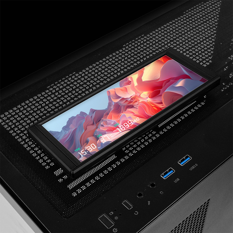 とにかく安い！7200円のディスプレイ ゲーミングPCにサイバー感を特