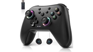 3000円ながらも便利機能が豊富！ Switch・PC・モバイル対応、有線・無線接続が可能なコントローラー