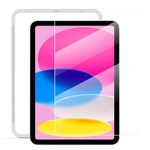 NIMASO ガラスフィルム iPad 第11世代（A16） 2025用/iPad 10.9インチ 第10世代 2022用 衝撃吸収 強化 ガラス 保護フィルム 指紋防止 ガイド枠付き NTB22I574