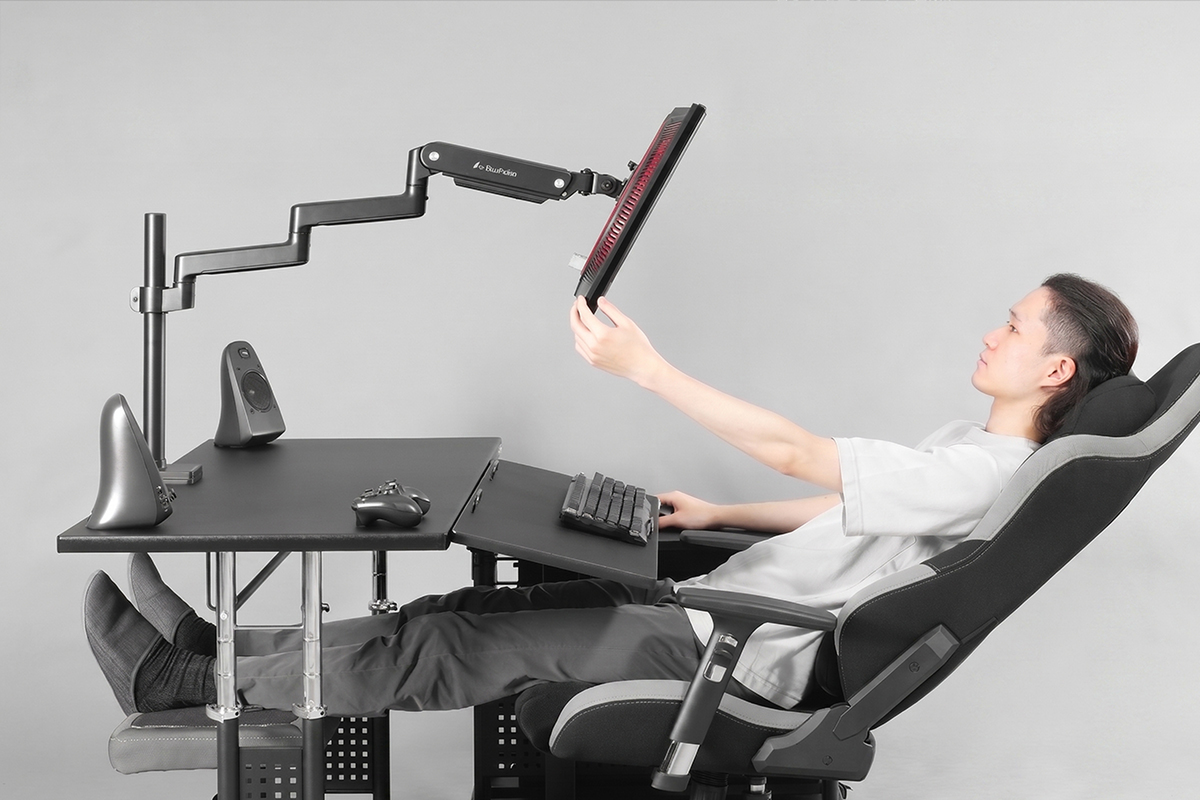 Bauhutte ロングモニターアームMS BMA-1MS