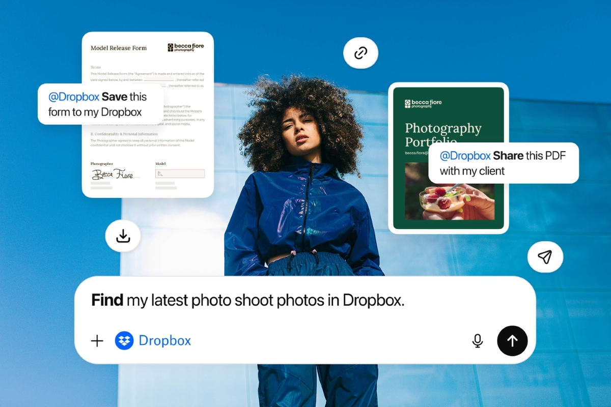 Dropboxから3つのChatGPT向けアプリ　ファイル操作・検索・日程調整が「チャットで完結」