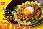 やったね！ すき家「スパイシーキーマカレー丼」復活、具沢山のキーマが魅力
