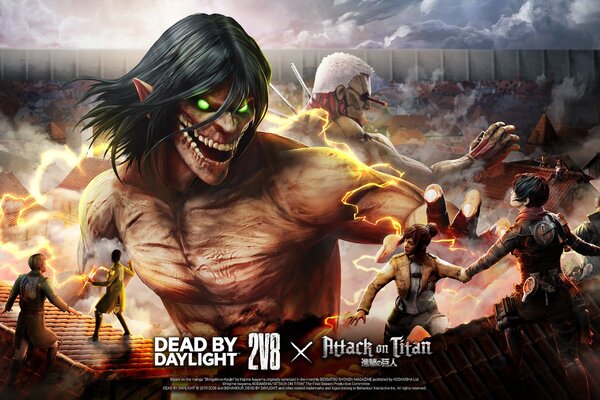 TVアニメ「進撃の巨人」とのタッグで『Dead by Daylight』に「2対8モード」が復活！