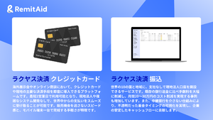 RemitAid、国際決済インフラ「ラクヤス決済 振込」正式リリース　日本企業の海外挑戦を支援