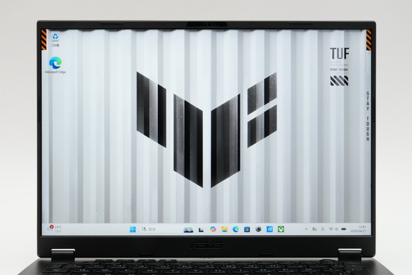 「ASUS TUF Gaming A14 FA401GM」実機レビュー