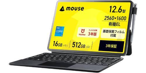 ノートもタブレットもこれ1台。全部入りの2 in 1タブレットPC「mouse