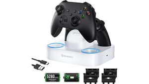 【意外と便利】Xboxコントローラーを2台同時に充電できるスタンドが13％オフ！ 約4時間のフル充電で最大20時間遊べる