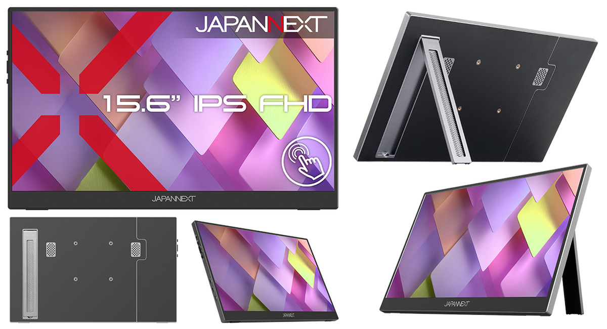 ASCII.jp：タッチ操作できるモバイルモニター新登場｜IPS・フルHD・USB