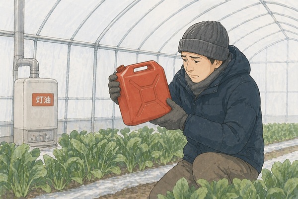 もし灯油が来なかったら、冬の野菜はどうなる？ 分散エネルギーという選択 