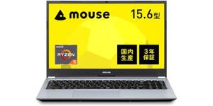 国内メーカー×3年保証で選びやすい。“ちょうどいい性能”を詰め込んだ、mouseの16GB・Ryzen 5・15.6型ノートが11万円台