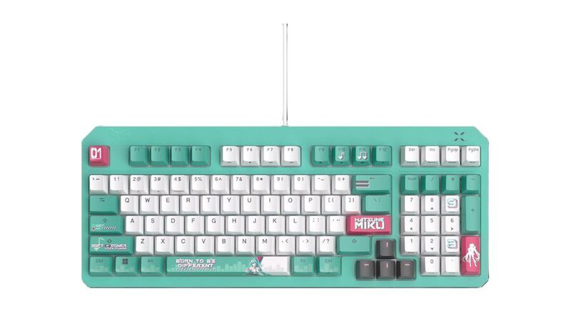 新品Akko 初音ミク コラボゲーミングキーボード 日本未発売 Amazon.co.jp: TUF Gaming x 初音ミクエディション/ASUS ゲーミング