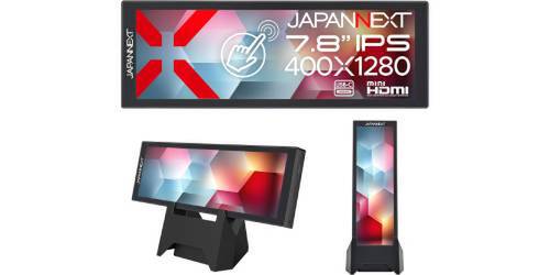 モニター16インチ4k アスペクト比5:16の“超縦長”モニター。デスクの隙間に置いて、チャット