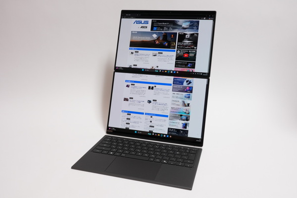 最強2画面ノート「ASUS Zenbook DUO UX8407」実機レビュー