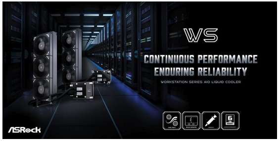 ASRock「WSシリーズ」登場、ワークステーション向けAIO水冷で高負荷運用に対応