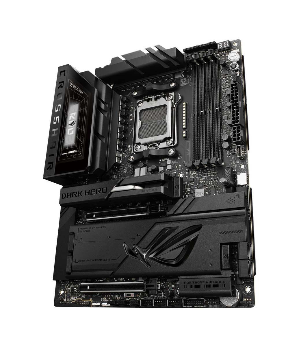 ASUS新型マザーボード「X870E DARK HERO」登場｜AI最適化×PCIe 5.0対応