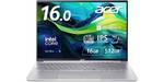 16インチなのに約1.16kg。Core Ultra 5×16GBのAcer「Swift Lite 16」が割引中