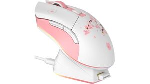 桜のデザインが美しい……DAREUのワイヤレス軽量ゲーミングマウスがスマイルSALEで20％オフ