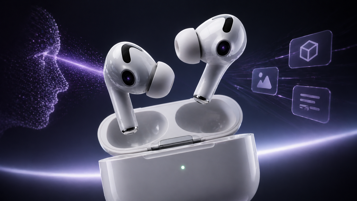 アップル「AirPods Ultra」発表か　カメラ＆AI搭載の新モデル