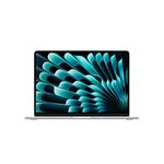 Apple 2026 MacBook Air M5チップ搭載13インチノートブック：AIとApple Intelligence、13.6インチLiquid Retinaディスプレイ、16GBユニファイドメモリ、512GB SSDストレージ、12MPセンターフレームカメラ、日本語キーボード、Touch ID - シルバー
