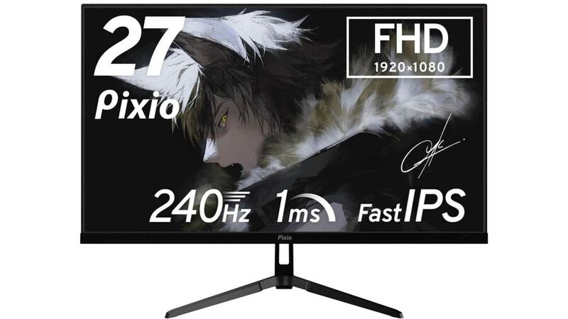 4万円台→約2万円！】240HzのPixio製27型フルHDゲーミングディスプレー