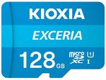 KIOXIA(キオクシア) 旧東芝メモリ microSD 128GB UHS-I Class10 (最大読出速度100MB/s) Nintendo Switch動作確認済 国内サポート正規品 メーカー保証5年 KLMEA128G