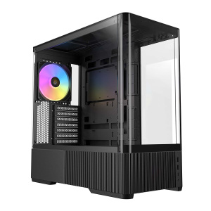 最大360mmラジエータ対応、Antecの新型ピラーレスPCケース「C6 Curve ARGB」