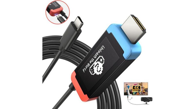 Switch 2をドックなしで遊びたい人に◎ 4K/60Hz出力が可能なHDMI to