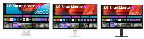 LG Smart Monitor刷新 YouTubeやNetflixを単体再生できる31.5型4K