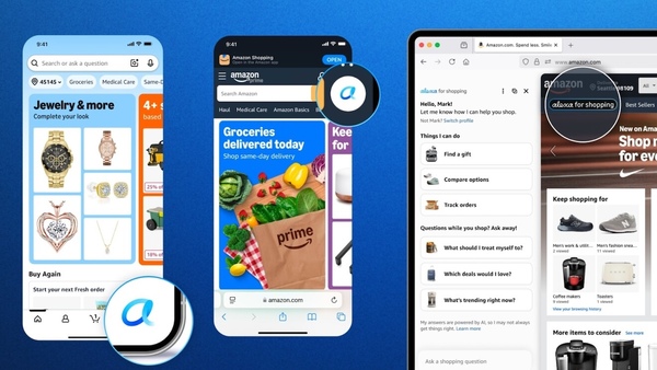 Alexa for Shoppingのアクセス方法のイメージ