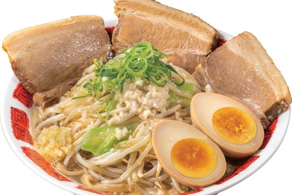 バーミヤンにG系「バミ郎」が爆誕！背脂×極太ワシワシ麺　大盛無料のごはんセットも