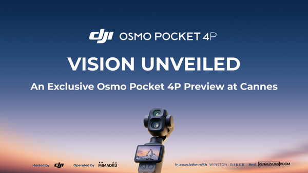 「Osmo Pocket 4P」お披露目